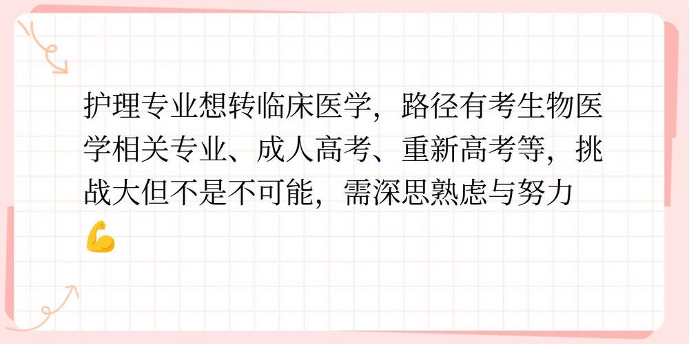 护理专业转临床医学?护理专业想转临床医学怎么办?-第2张图片-职教招生网 护理专业转临床医学?护理专业想转临床医学怎么办?-第2张图片-职教招生网